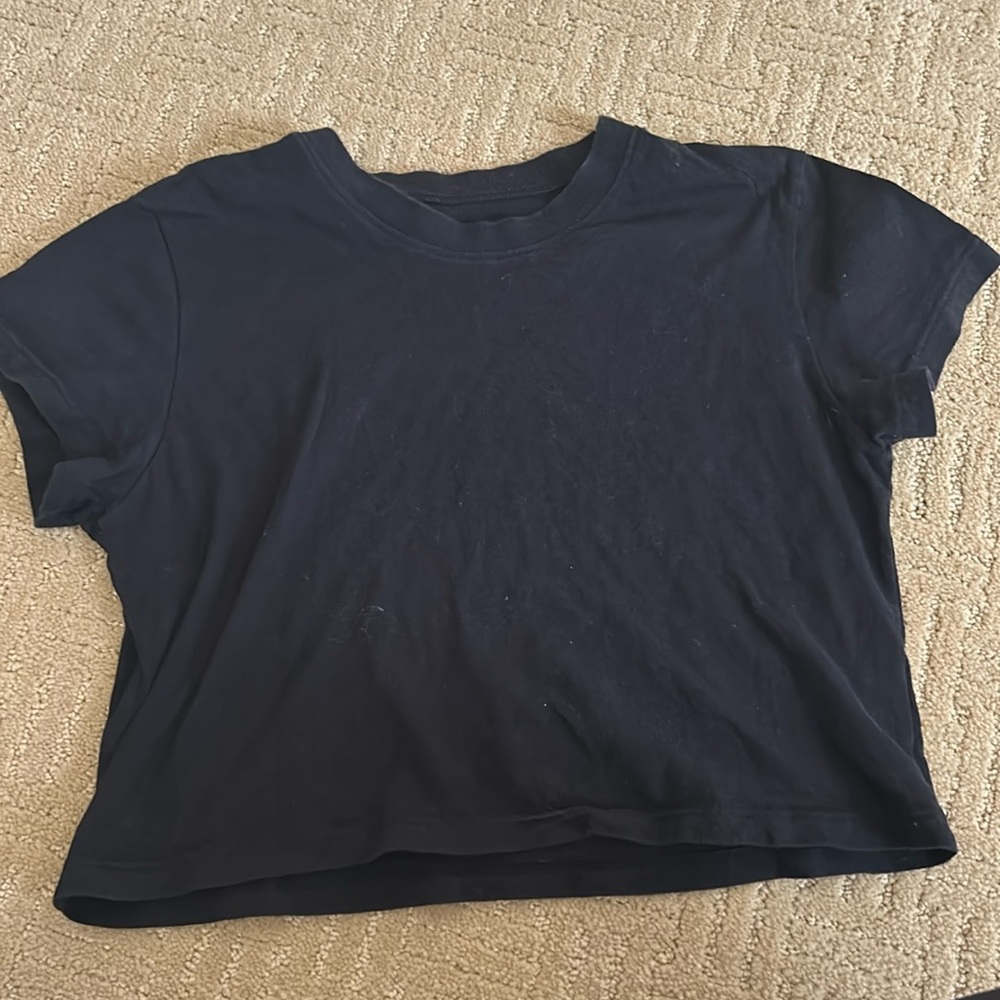 Katie J crop t-shirt